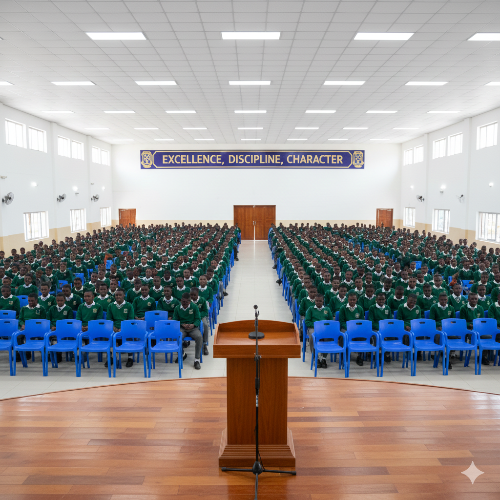 Students at Echoes of Joy School